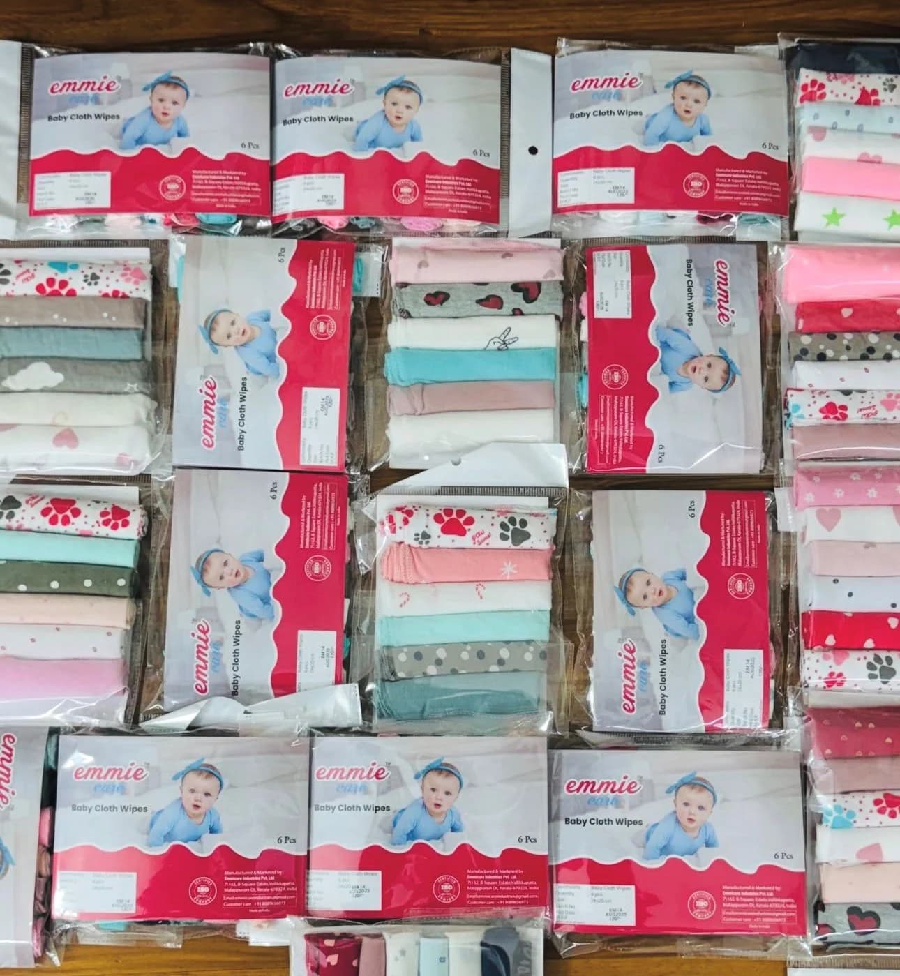 Cloth Wipes 6-Piece Set