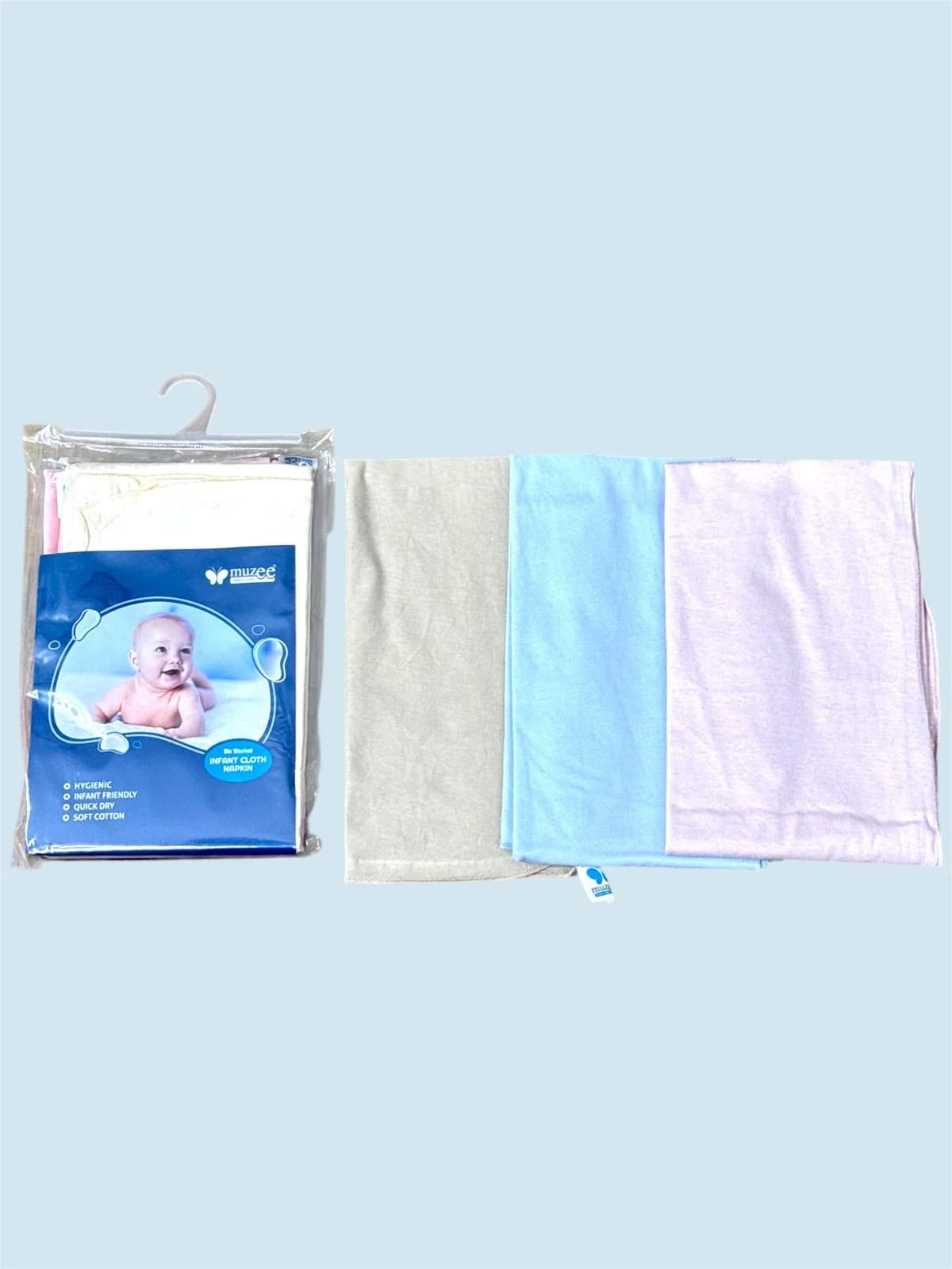 Muslin Napkins 3-Piece Set